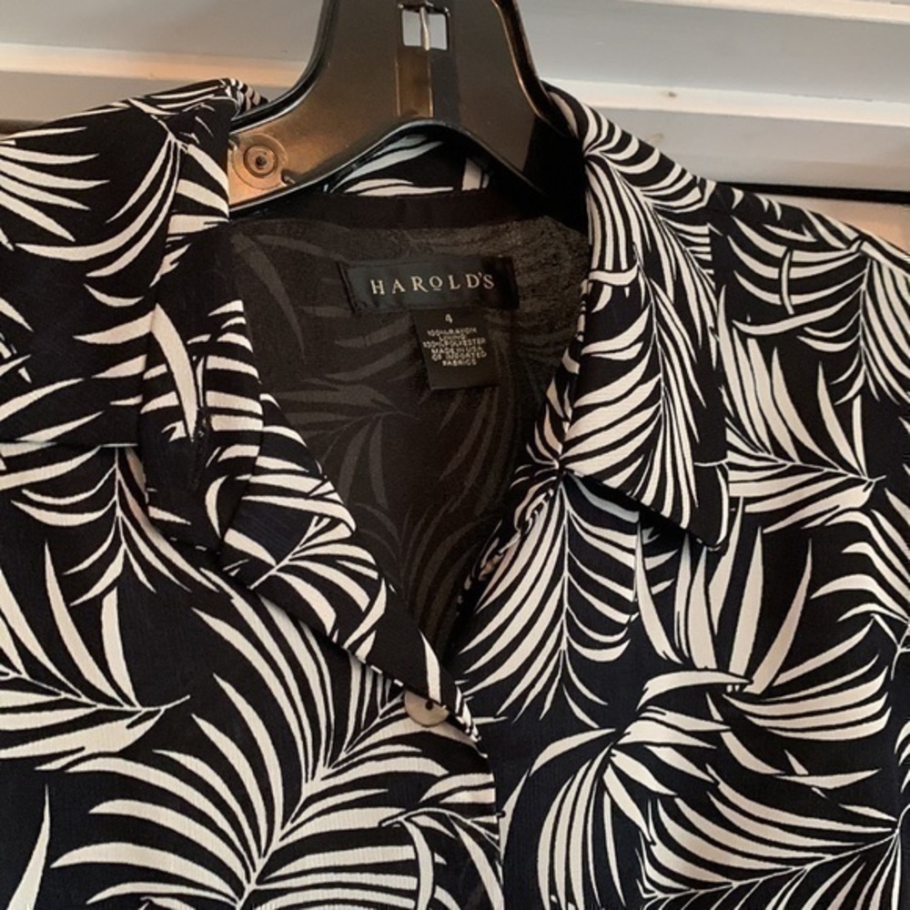 EUC Harold’s Vintage Y2K rayon shirt dress - Picture 2 of 5
